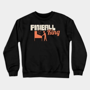 Arcade Pinball King Crewneck Sweatshirt